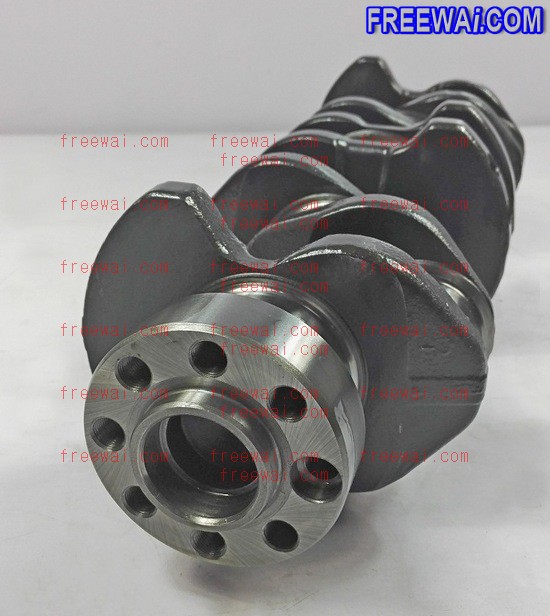 crankshaft for Isuzu 4JH1TC 4KH1TC turbocharged engine on TFR TFS Rodeo Trooper NKR UBS UCR